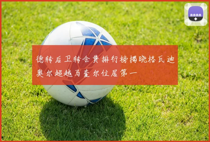 德转后卫转会费排行榜揭晓格瓦迪奥尔超越马奎尔位居第一